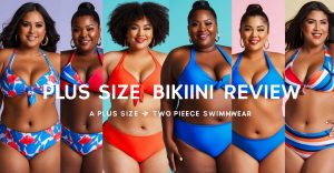 Plus Size Bikini Two Piece Swimwear