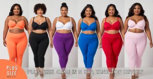 Plus Size Cami Built In Bra Tank Top Review