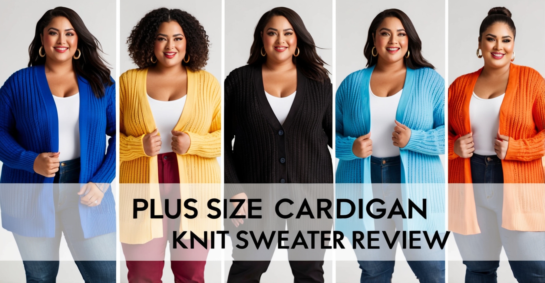 Plus Size Cardigan Knit Sweater Review