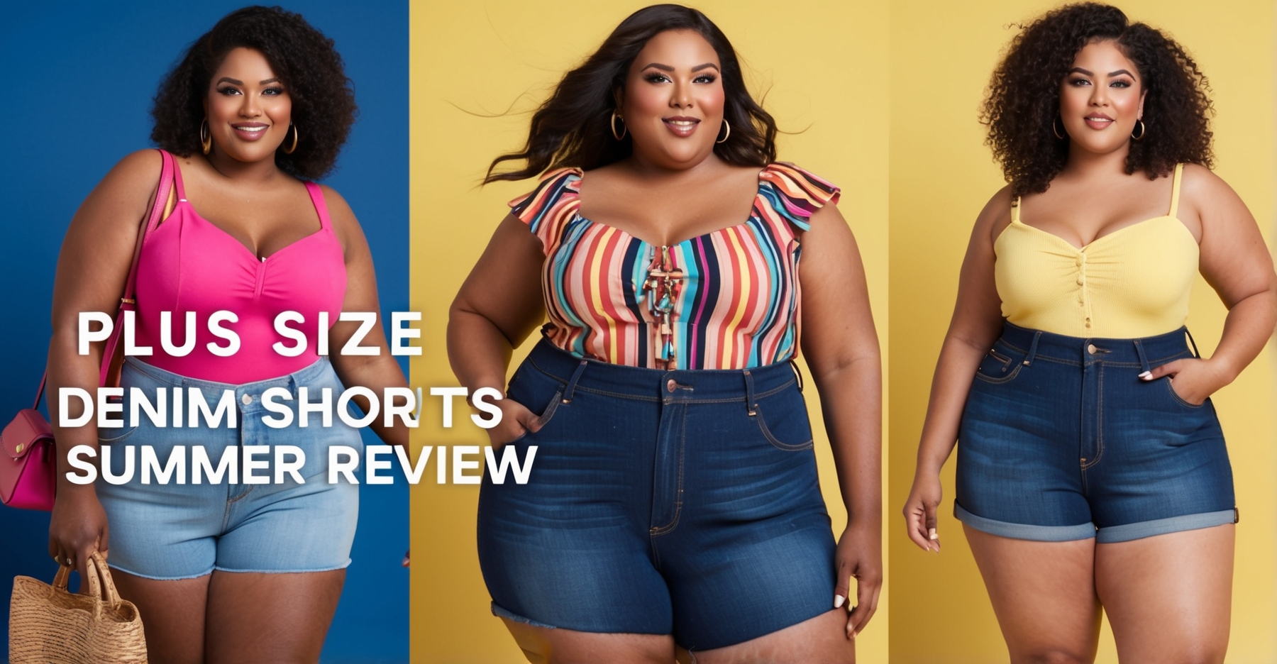 Plus Size Denim Shorts Summer Review