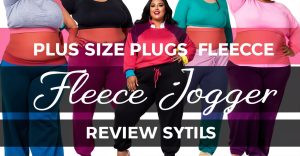 Plus Size Fleece Jogger Sweatpants