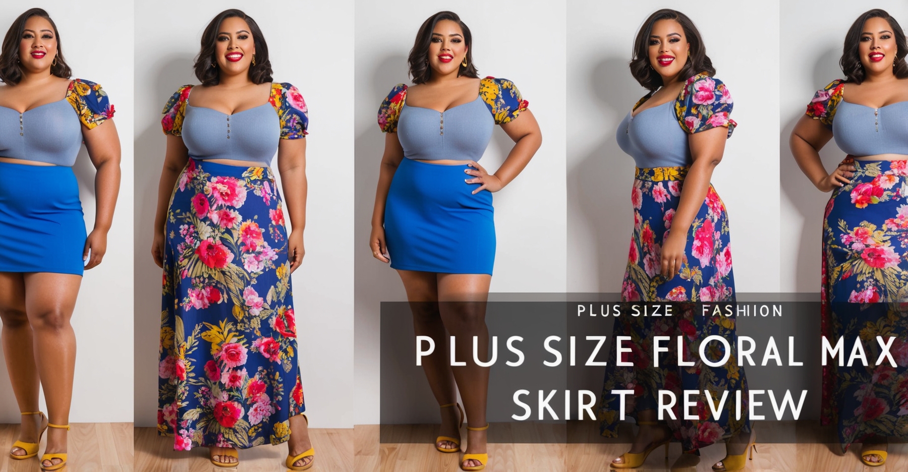 Plus Size Floral Maxi Skirt Review