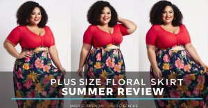 Plus Size Floral Maxi Skirt Summer Review