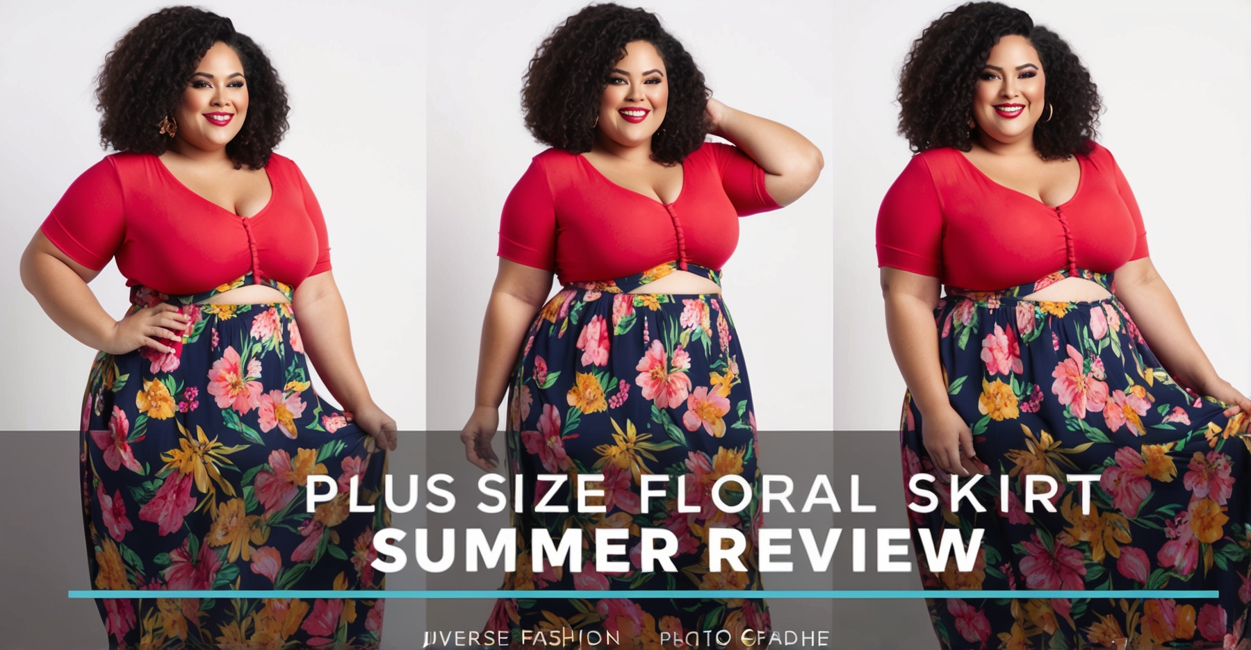 Plus Size Floral Maxi Skirt Summer Review