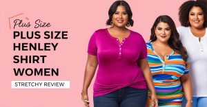 Plus Size Henley Shirt Women Stretchy Review
