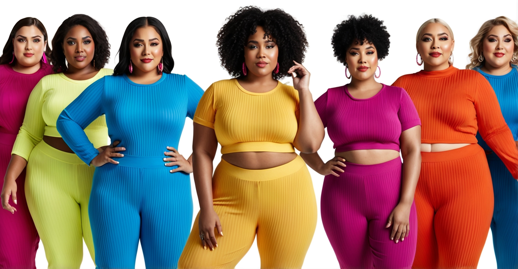 Plus Size Lounge Set Ribbed Matching Review