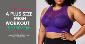 Plus Size Mesh Workout Top Breathable Review