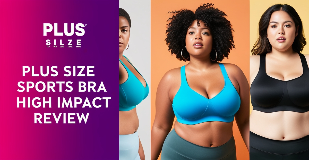 Plus Size Sports Bra High Impact Review