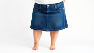 Best Denim Plus Size Skirt 2026