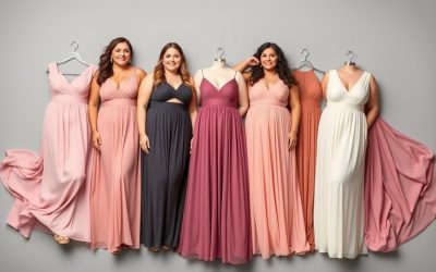 Stunning Plus Size Bridesmaid Dresses for the Big Day