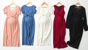 Beautiful Plus Size Maternity Dresses for Every Trimester