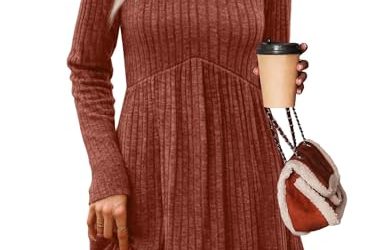 Best Plus-Size Fall Dresses: Cozy & Chic Styles from Amazon