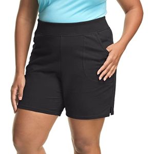 Plus-Size Athletic Shorts for Gym and Outdoors (Amazon)