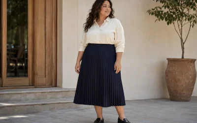 How to Style Plus-Size Midi Skirts for Work and Weekend