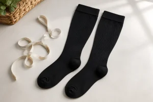 Plus-Size Compression Socks for Travel and Everyday Wear (Amazon)
