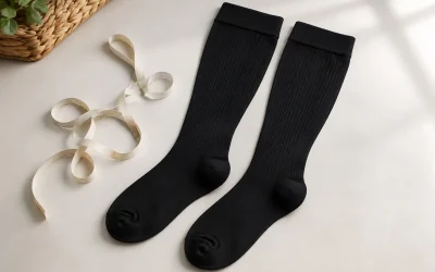 Plus-Size Compression Socks for Travel and Everyday Wear (Amazon)