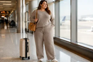 Plus-Size Comfortable Travel Outfits: Amazon Essentials