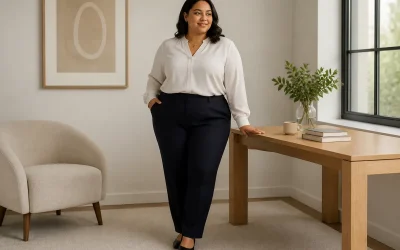 Plus-Size Petite Work Blouses: Professional & Stylish Amazon Picks