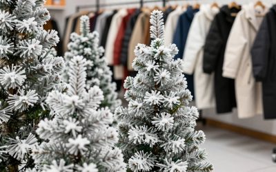 Best Flocked Christmas Trees for a Snowy Look